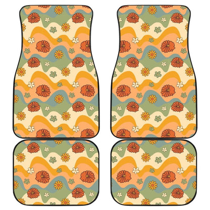 Retro Hills Car Floor Mats