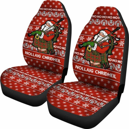 Scotland Santa Claus Car Seat Covers Th
