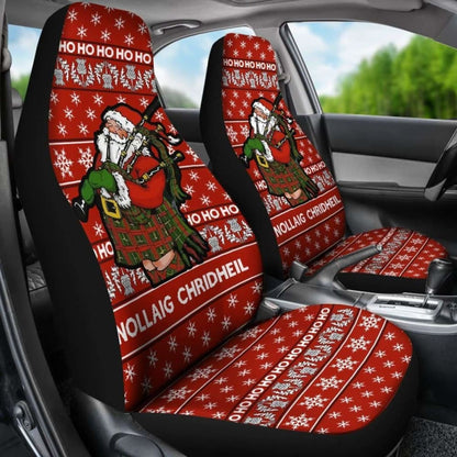 Scotland Santa Claus Car Seat Covers Th