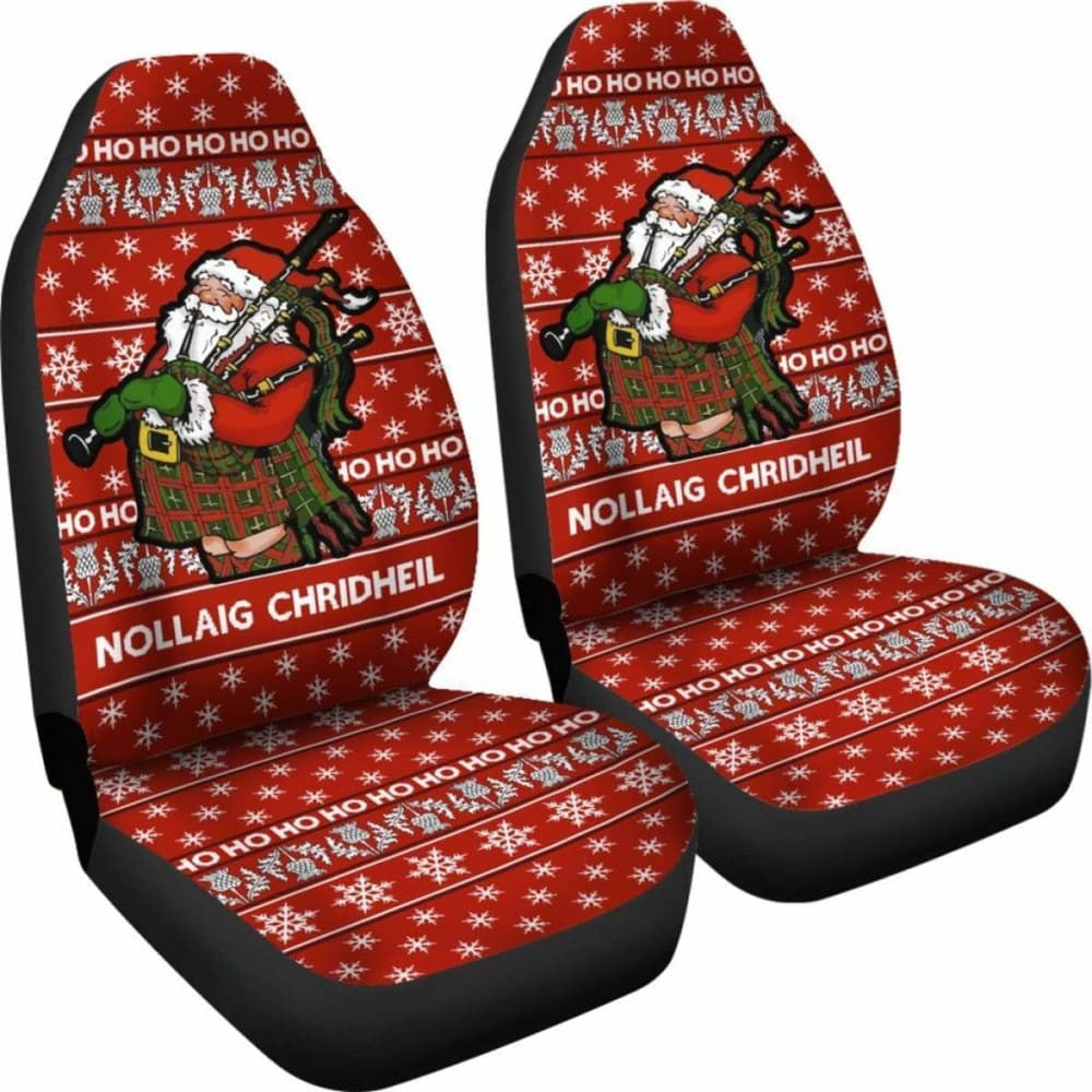 Scotland Santa Claus Car Seat Covers Th