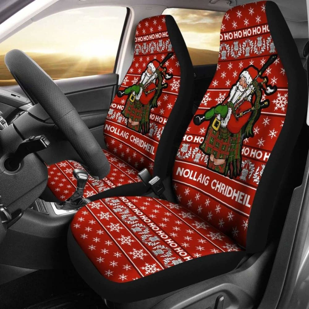Scotland Santa Claus Car Seat Covers Th