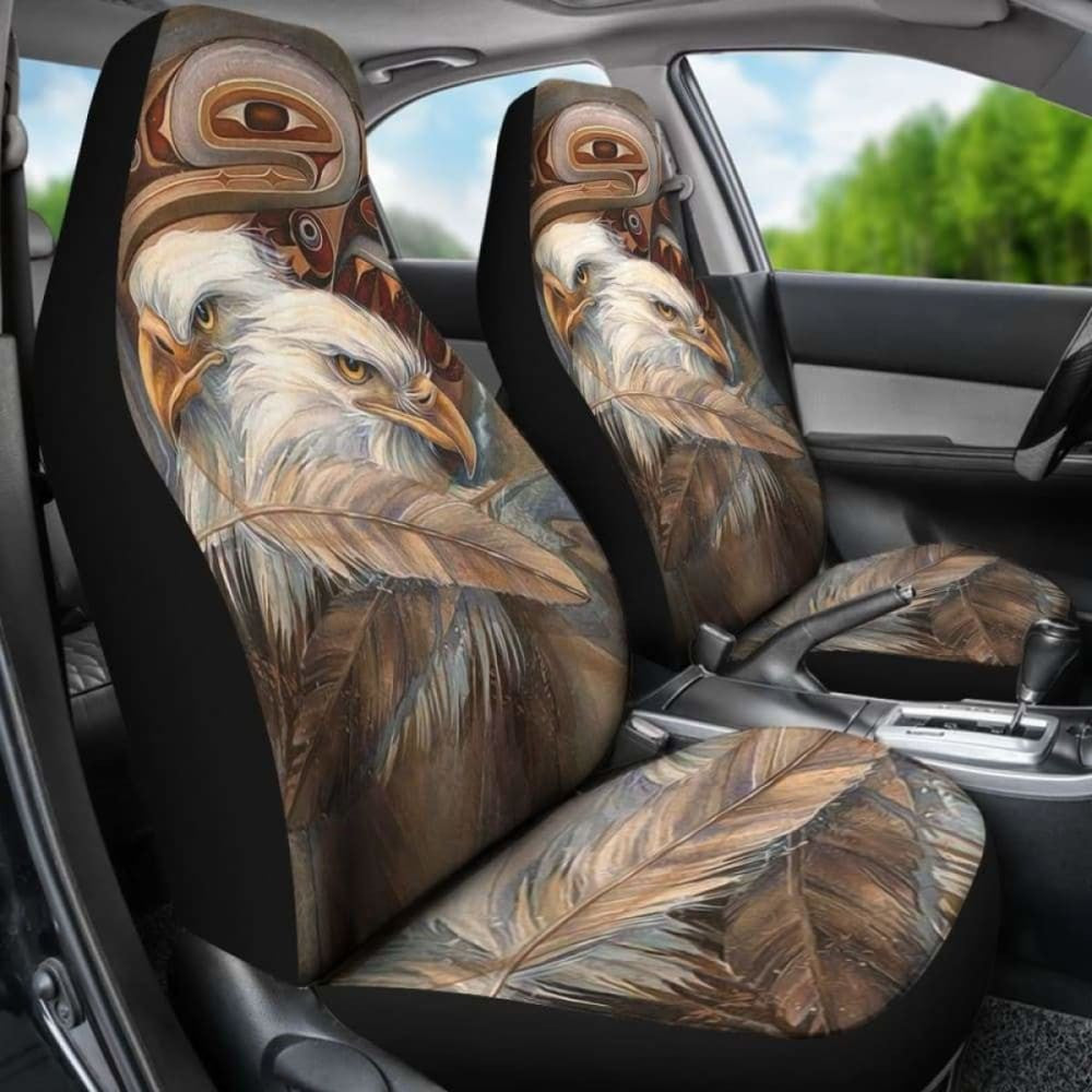 Canada Car Seat Covers Haida Bird