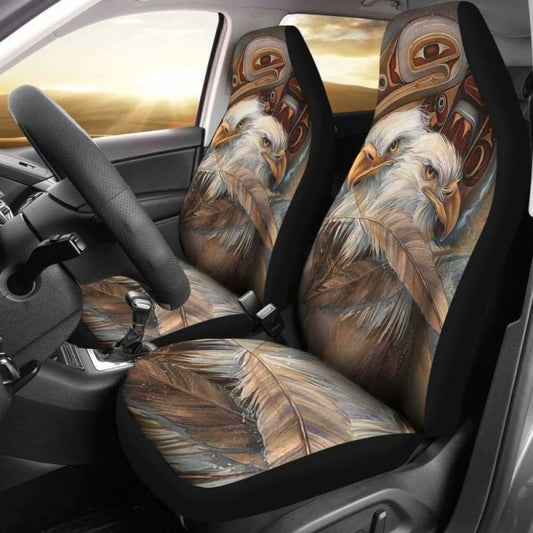 Canada Car Seat Covers Haida Bird
