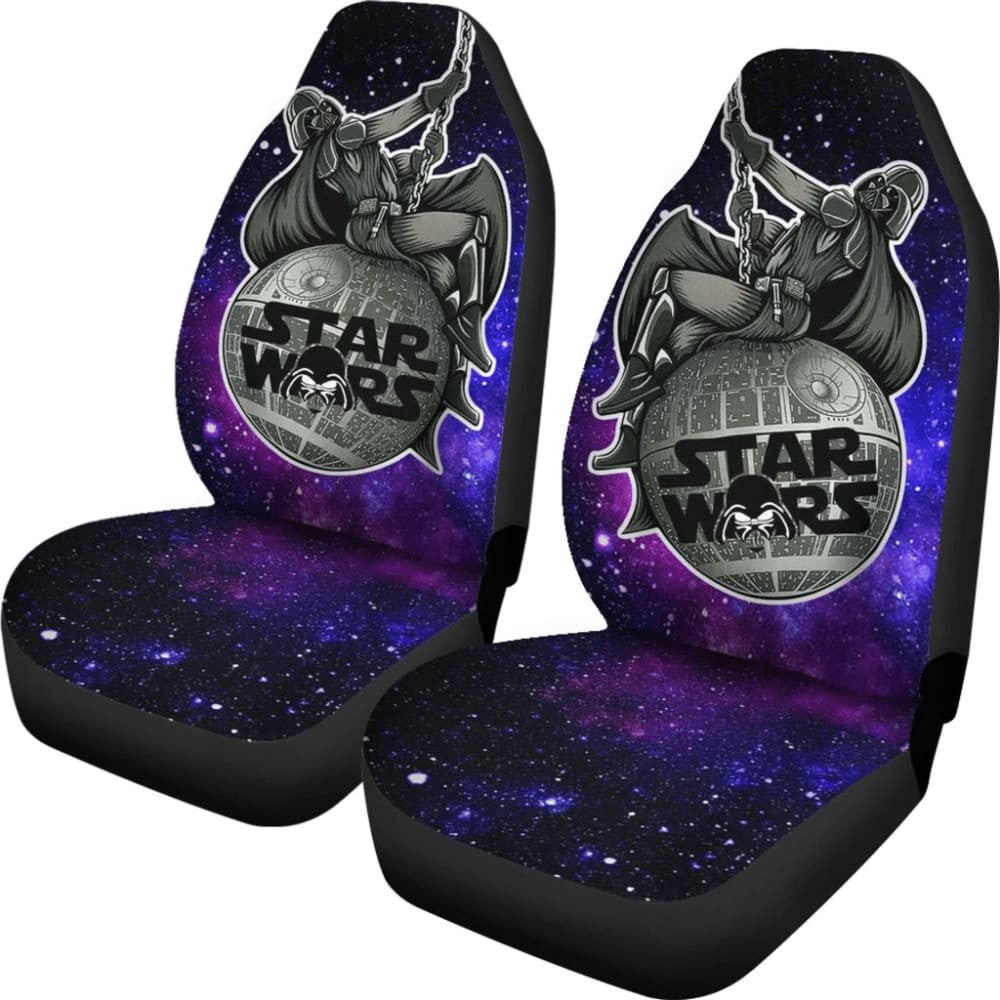 Darth Vader Wrecking Ball Galaxy Star Wars Car Seat Covers