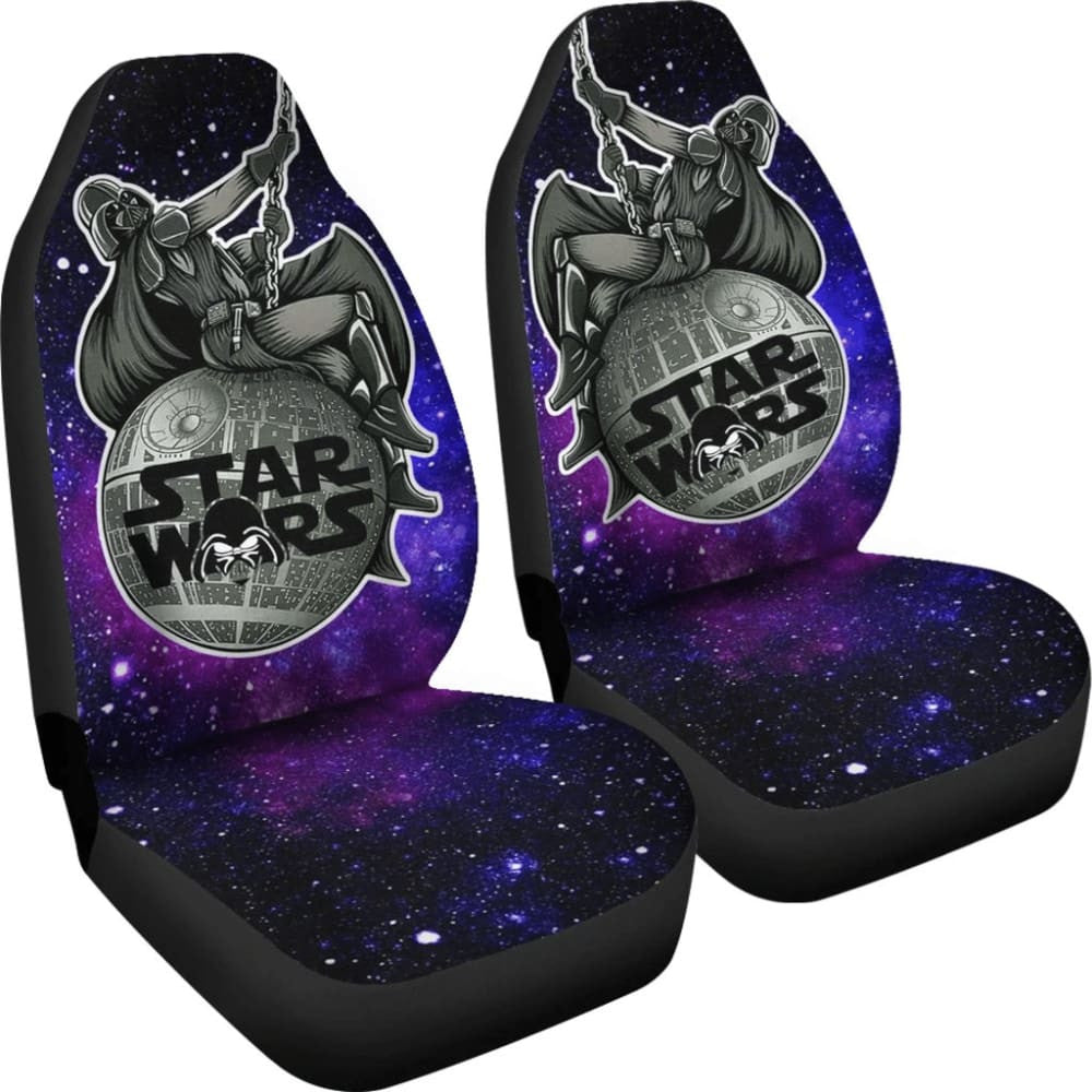 Darth Vader Wrecking Ball Galaxy Star Wars Car Seat Covers