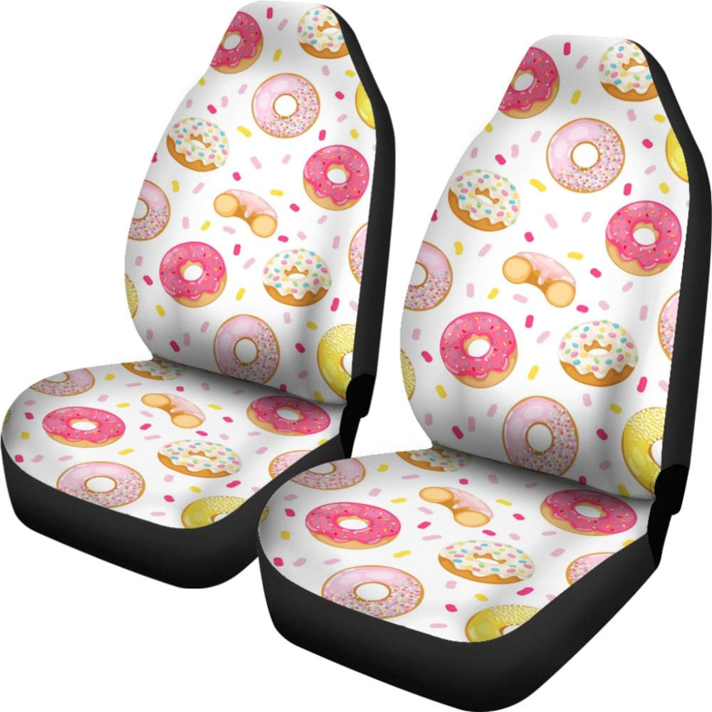 Cake Pattern Donut Car Seat Covers
