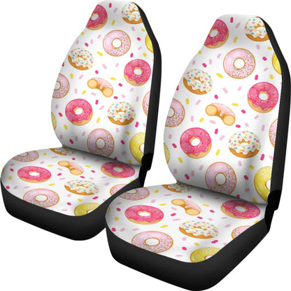 Cake Pattern Donut Car Seat Covers