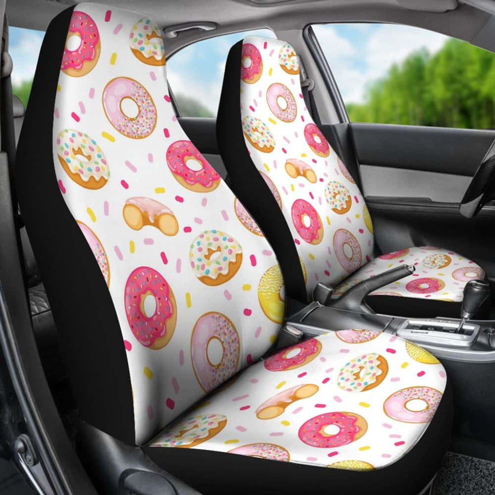Cake Pattern Donut Car Seat Covers