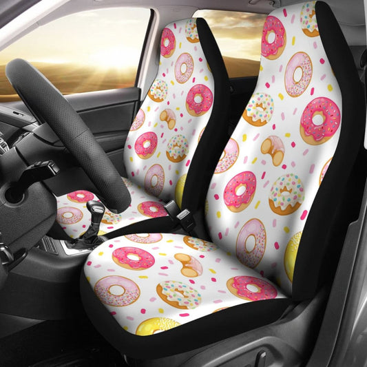 Cake Pattern Donut Car Seat Covers