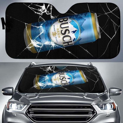 Busch Auto Sun Shade Car Sun Visor Funny For Beer Lover