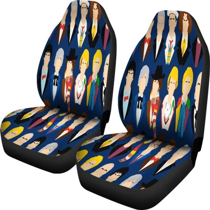 Doctor Who Characters Shades Car Seat Covers