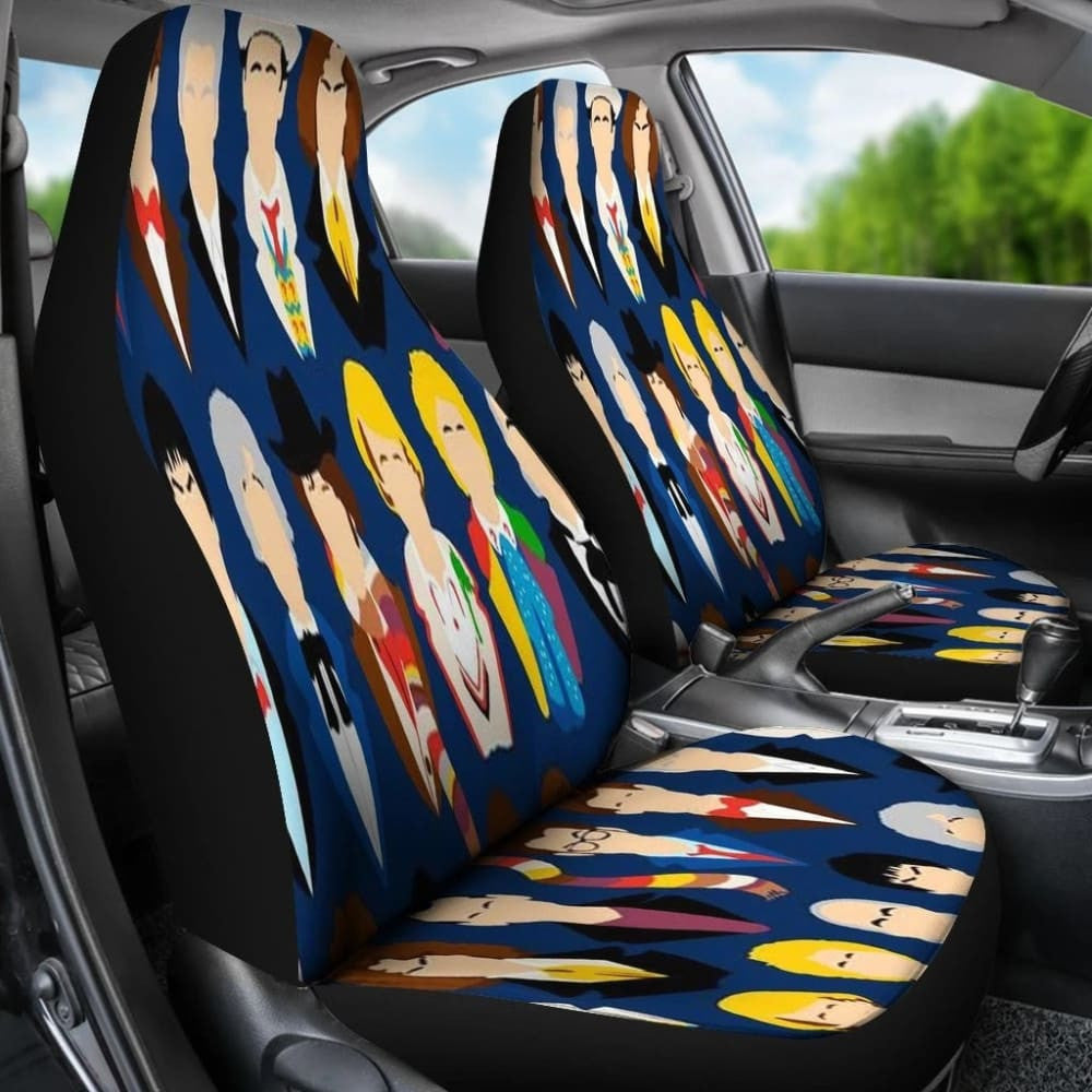 Doctor Who Characters Shades Car Seat Covers