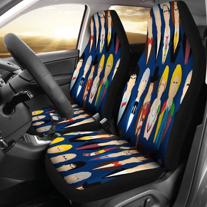 Doctor Who Characters Shades Car Seat Covers