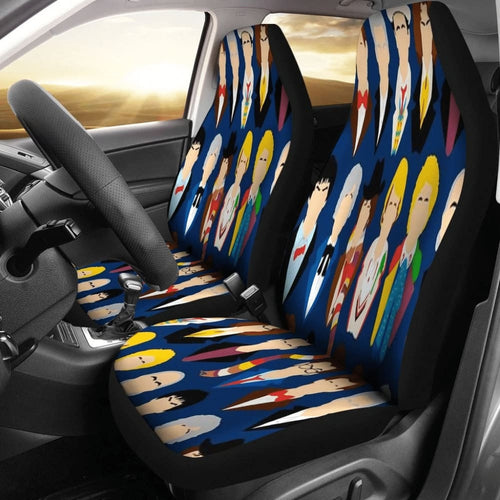 Doctor Who Characters Shades Car Seat Covers