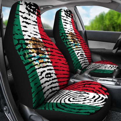 Dna Mexico Flag Mexican Gift Car Seat Covers