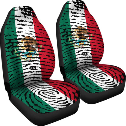 Dna Mexico Flag Mexican Gift Car Seat Covers