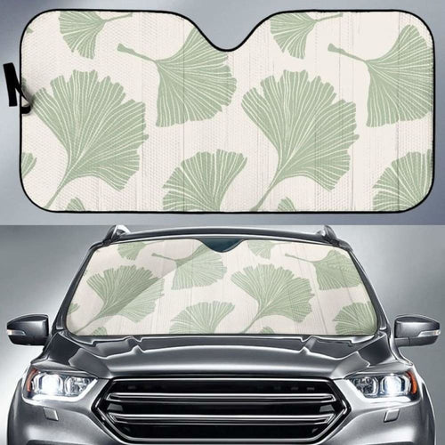 Ginkgo Leaves Pattern Car Auto Sun Shades