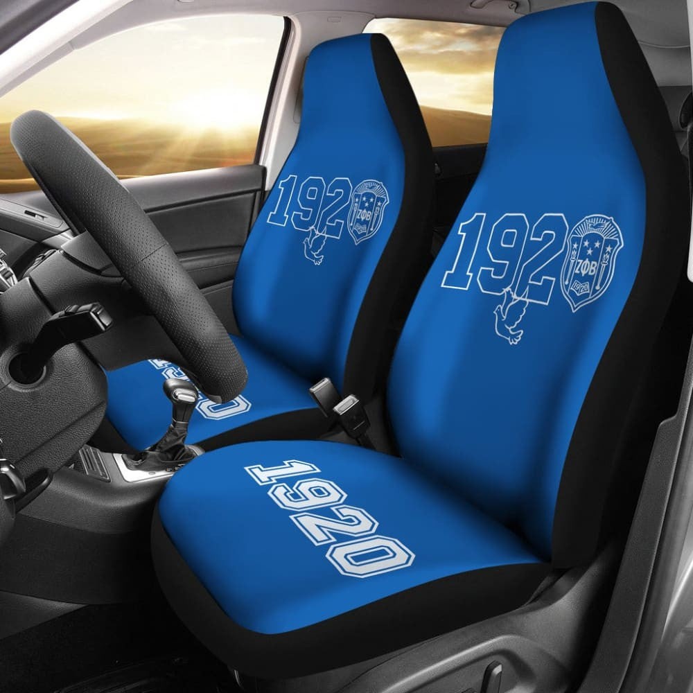 New Zeta Phi Beta Sorority Car Seat Covers