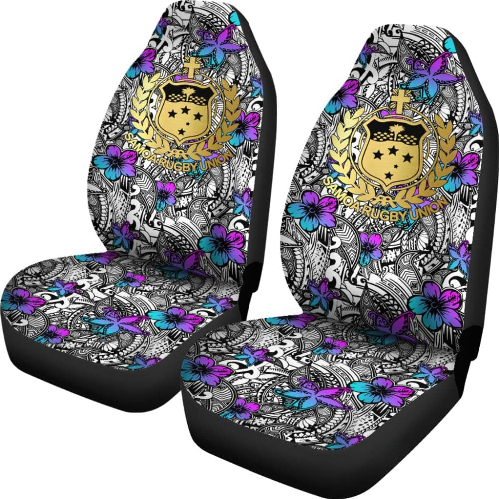 American Samoa Car Seat Cover Hibiscus The Flowers Of Ocean