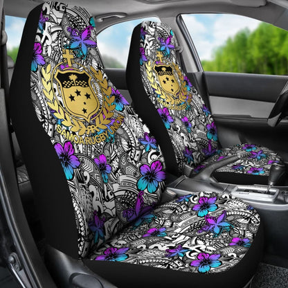 American Samoa Car Seat Cover Hibiscus The Flowers Of Ocean