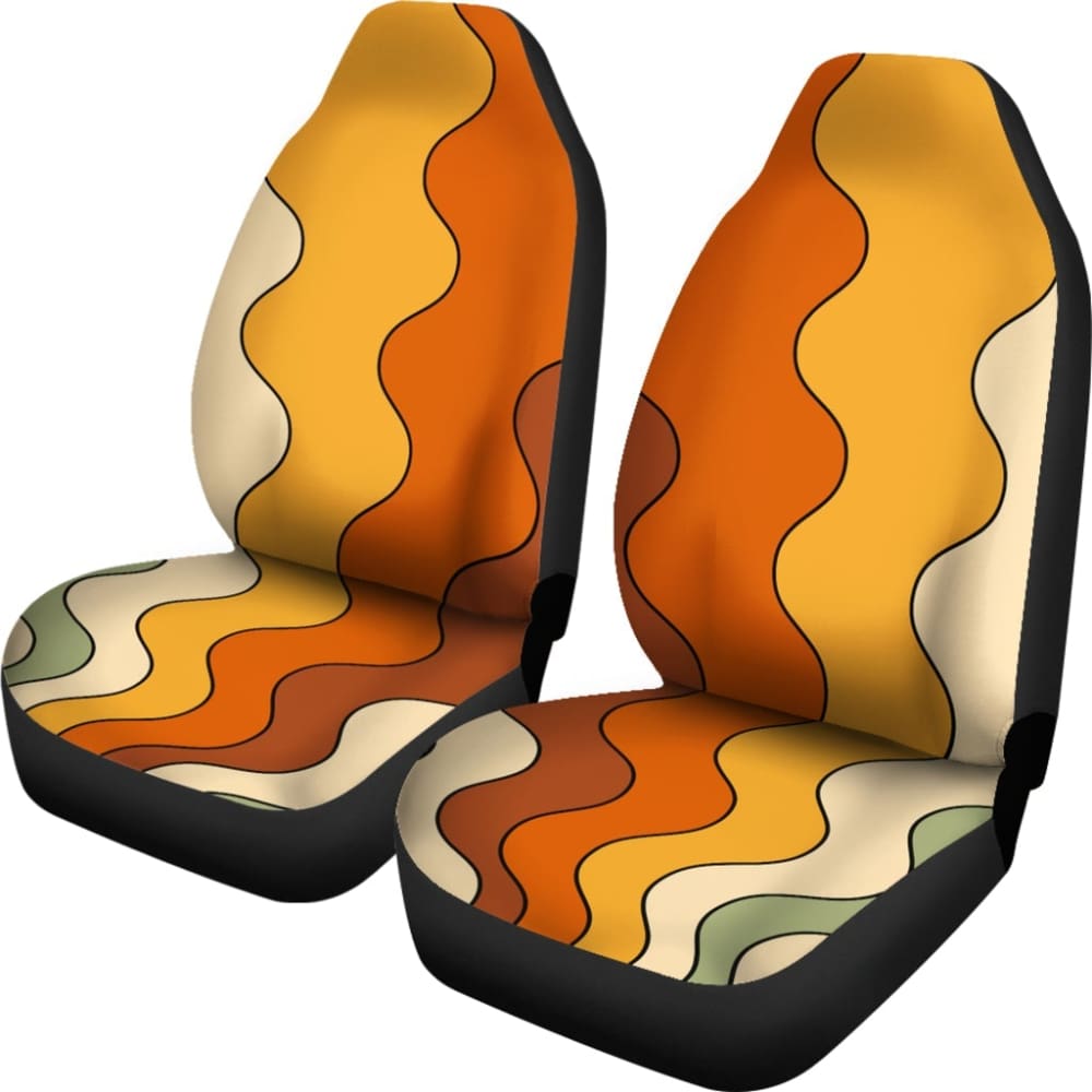 Retro Vibes Car Seat Covers