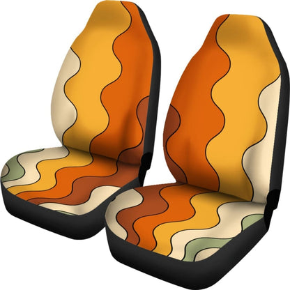 Retro Vibes Car Seat Covers