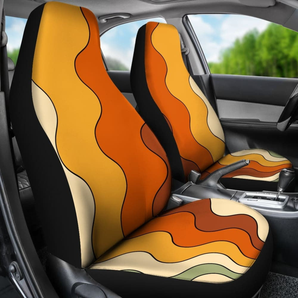 Retro Vibes Car Seat Covers