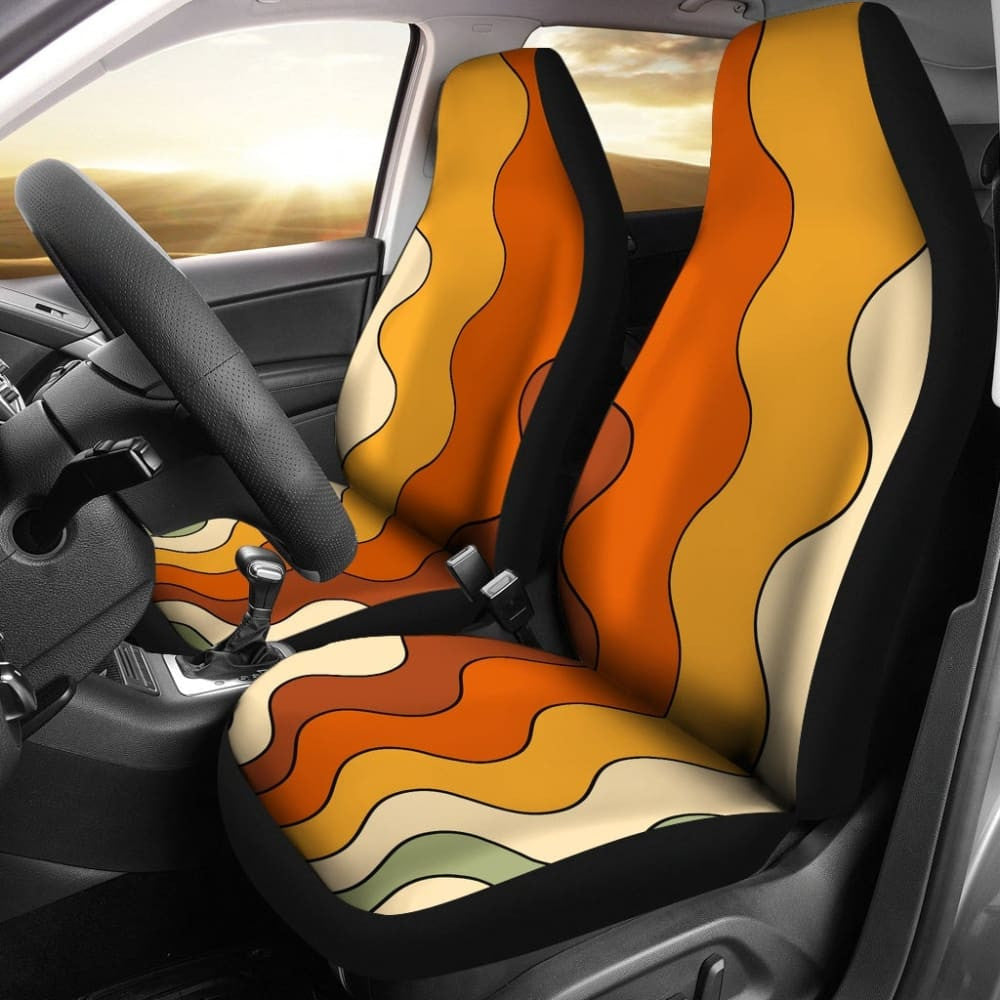 Retro Vibes Car Seat Covers