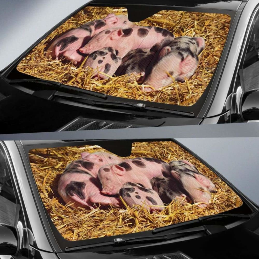 Auto Sun Shades - Pig
