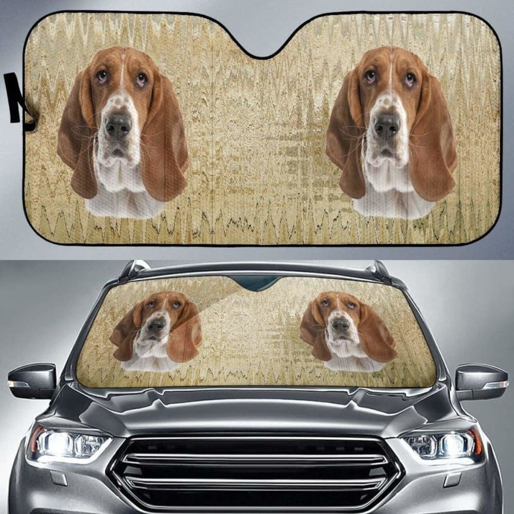 Cool Beagle Dog Auto Sun Shade