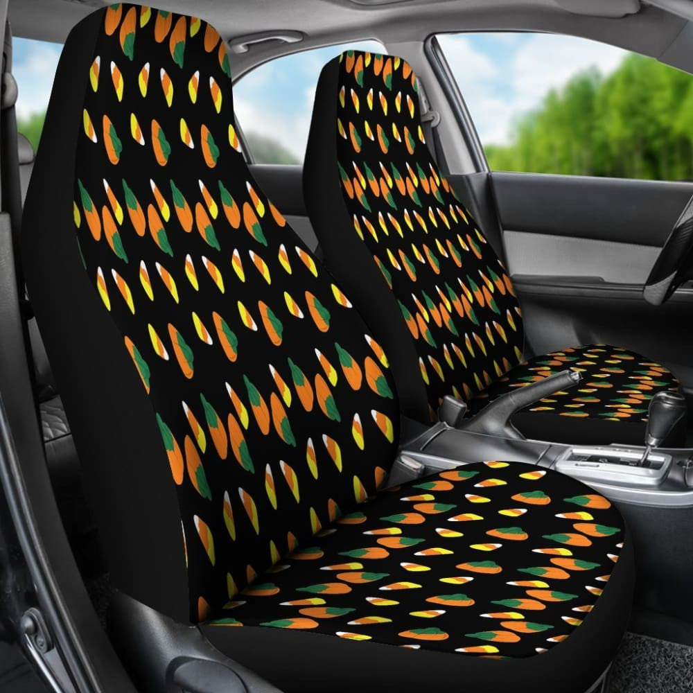 Trick Or Treat Candy Corn Car Seat Covers