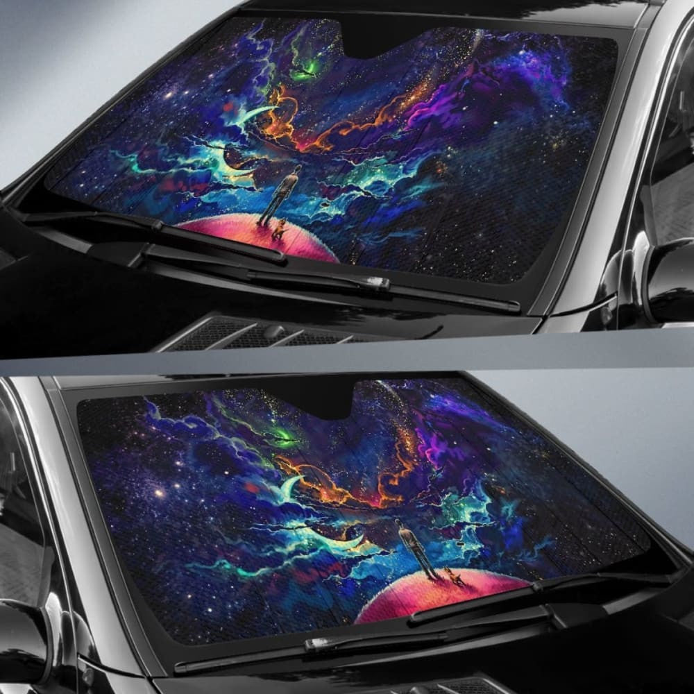 Space Planet Man Dog Sun Shade amazing best gift ideas