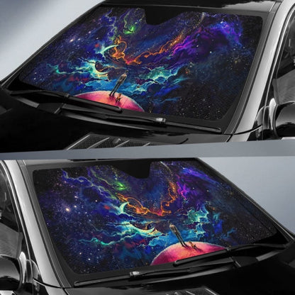 Space Planet Man Dog Sun Shade amazing best gift ideas