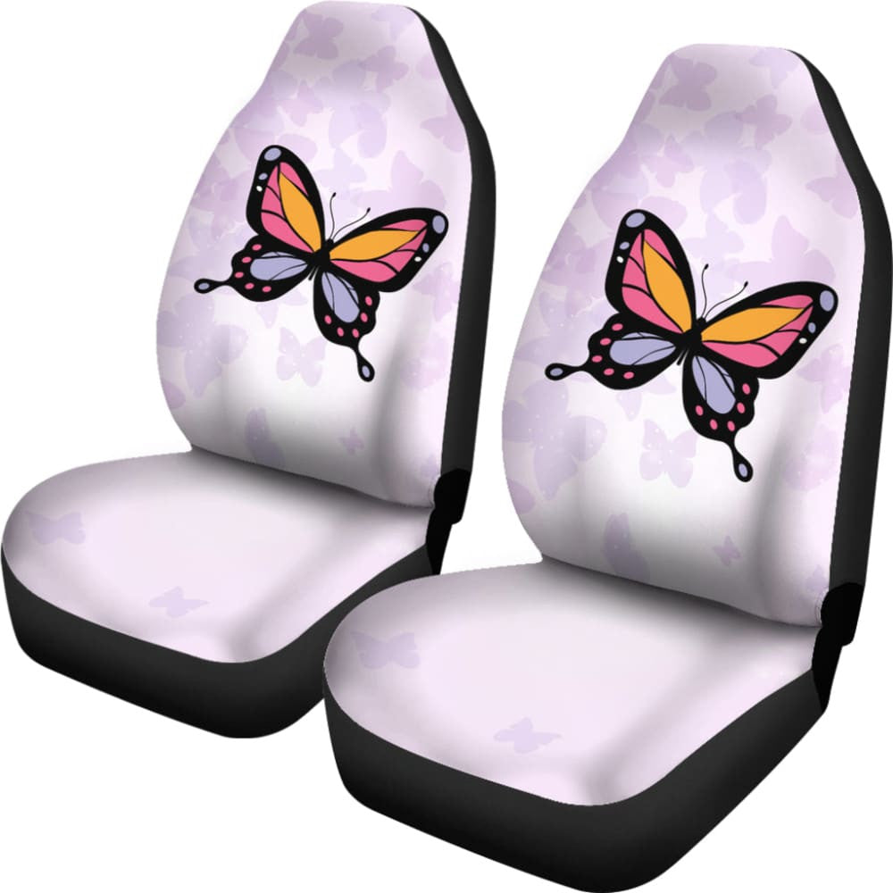 Amazing Colorful Butterflies Car Seat Covers