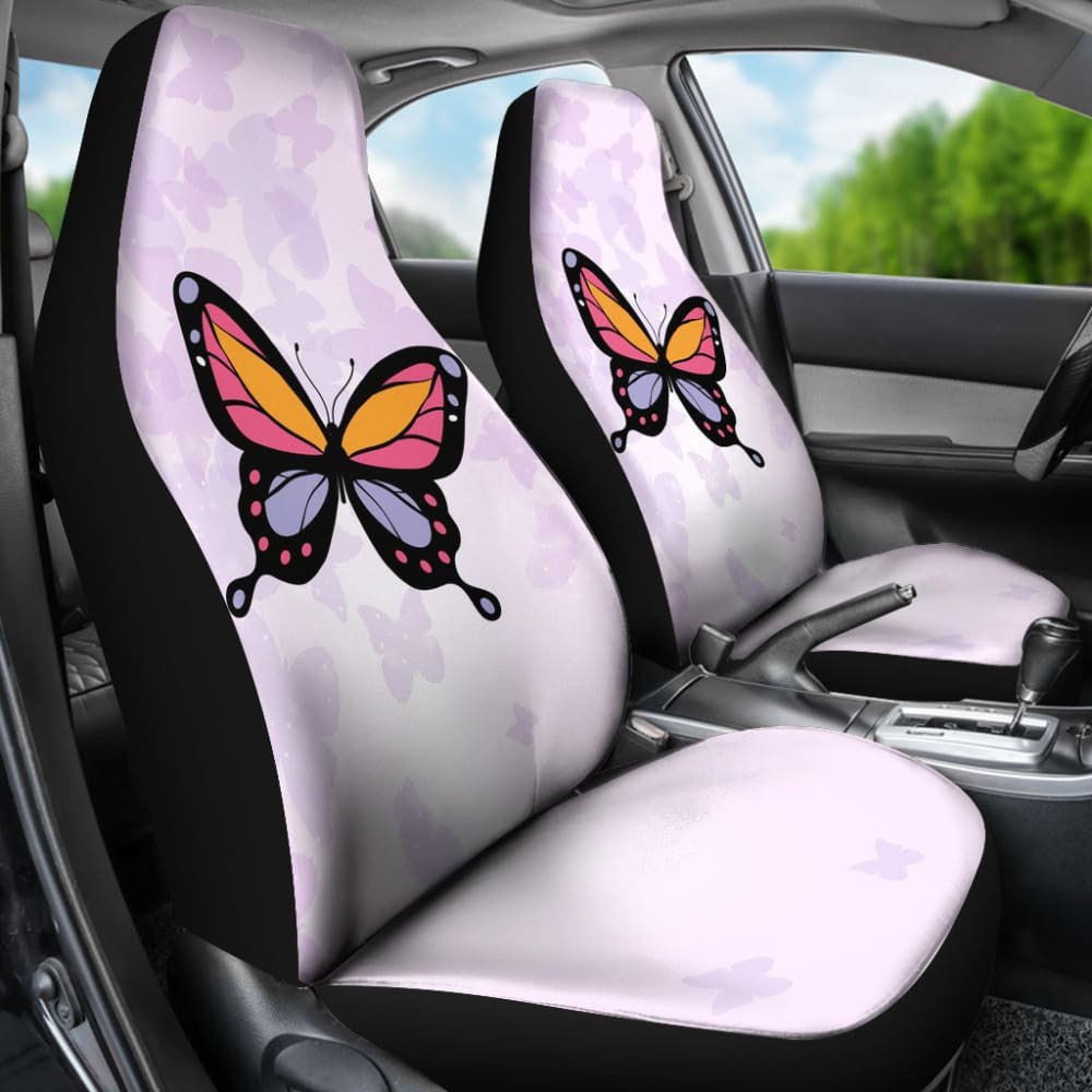 Amazing Colorful Butterflies Car Seat Covers