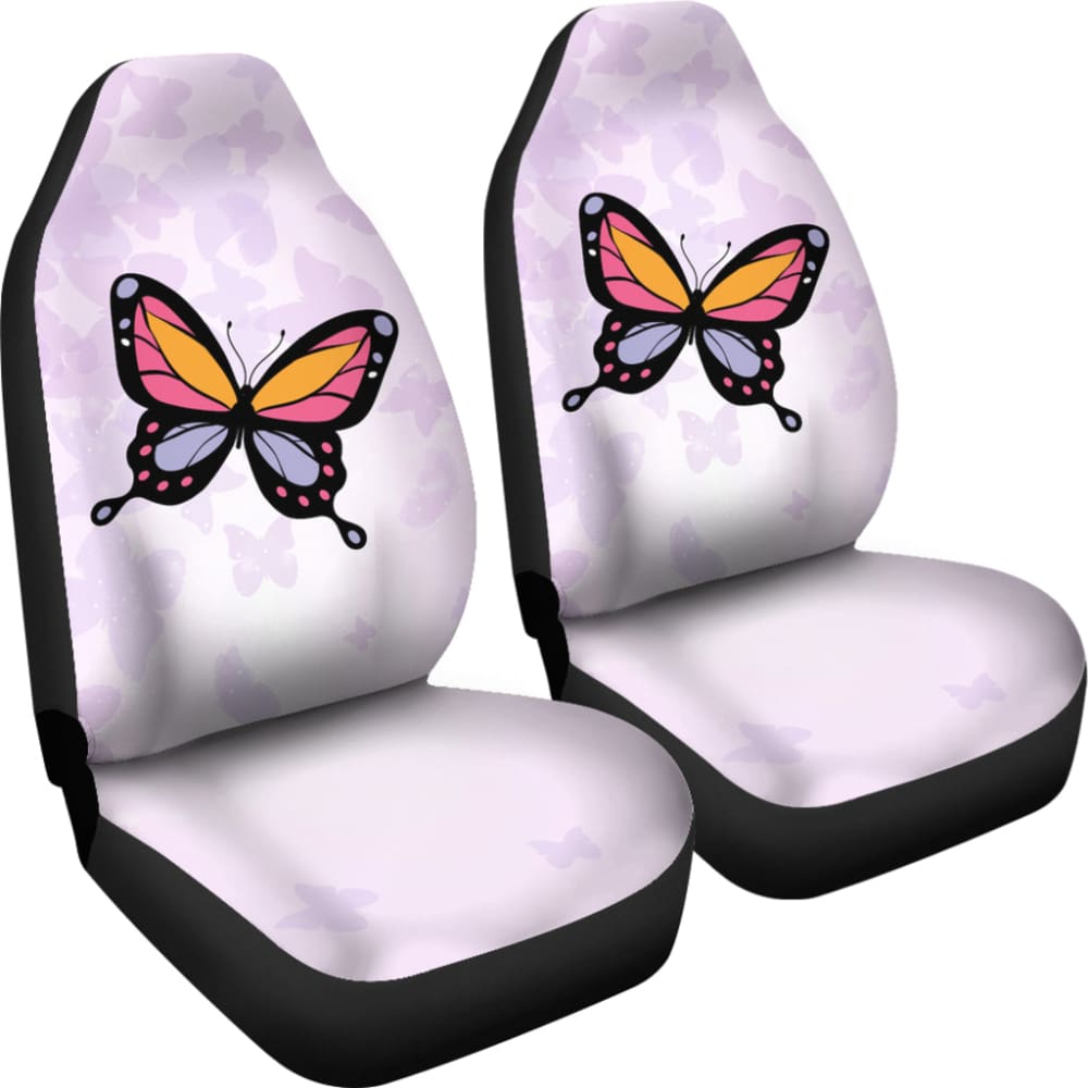 Amazing Colorful Butterflies Car Seat Covers