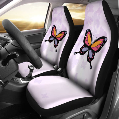 Amazing Colorful Butterflies Car Seat Covers
