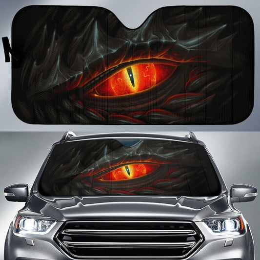 Fire Dragon Eye Custom Car Accessories Car Auto Sun Shades