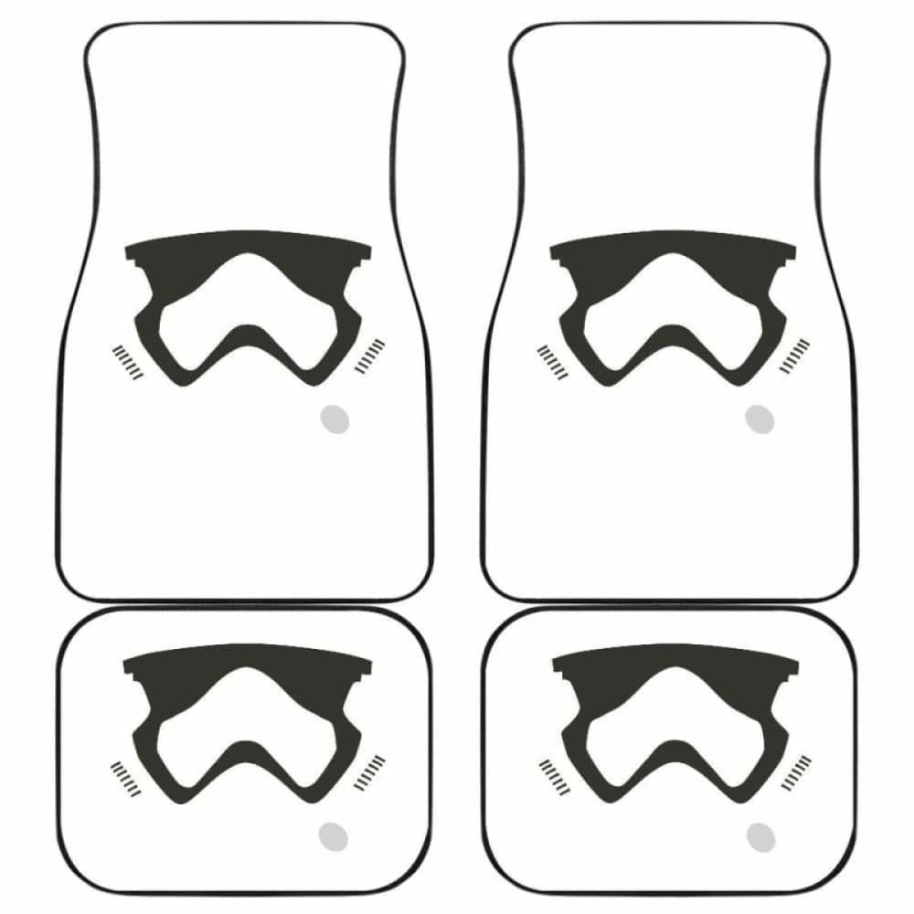 Stormstrooper Face Car Floor Mats