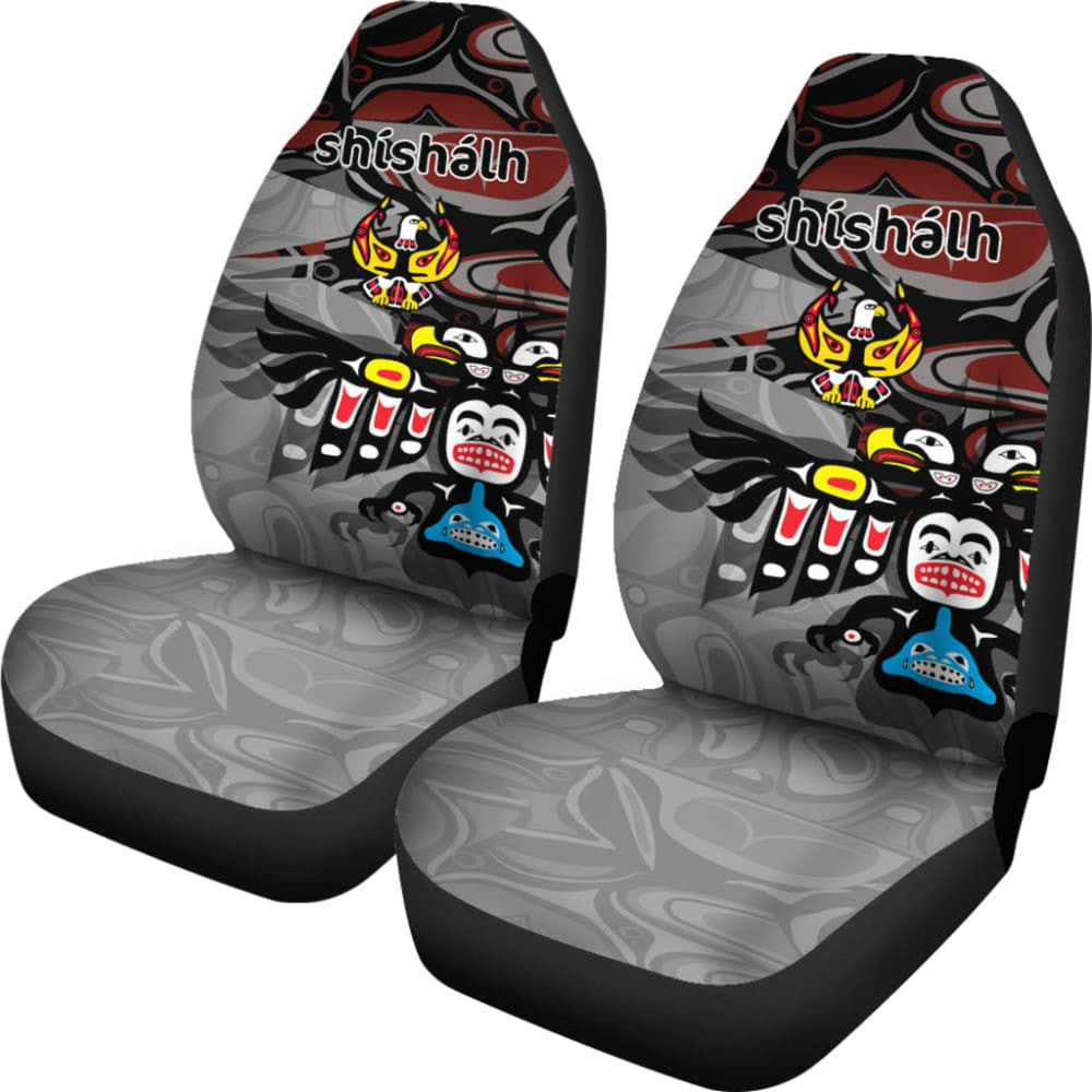 Canada Shishalh And Haida Car Seat Covers