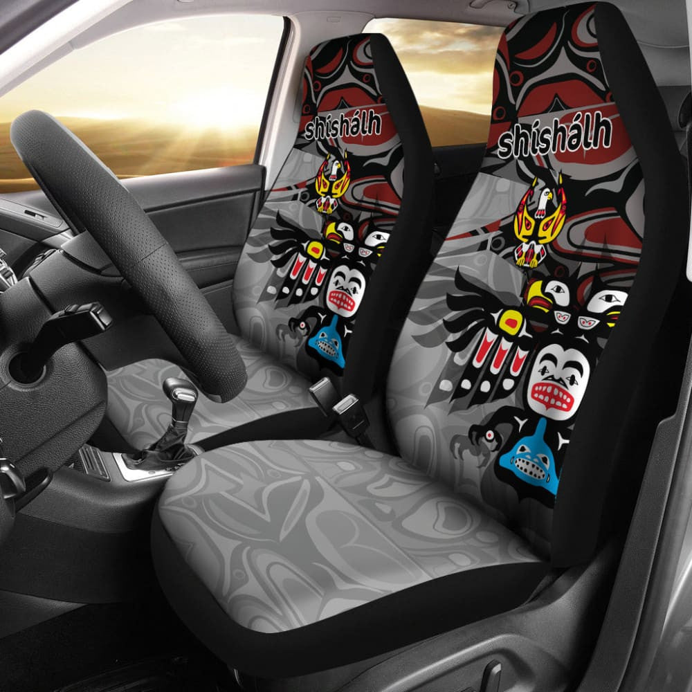 Canada Shishalh And Haida Car Seat Covers