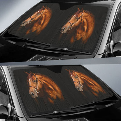 Amazing Gift Ideas Horse Print Car Auto Sun Shades