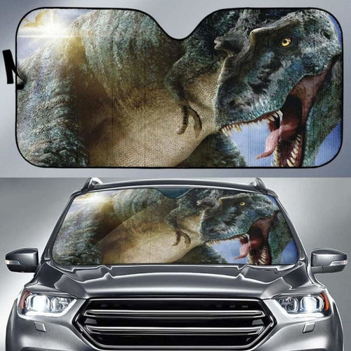 Tyrannosaurus Dinosaurs Jurassic Car Auto Sun Shades