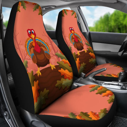Thanksgiving Cute Turkey Car Seat Covers