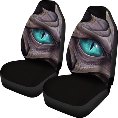 Mystic Blue Dragon Eye Custom Car Accessories Car Seat Covers