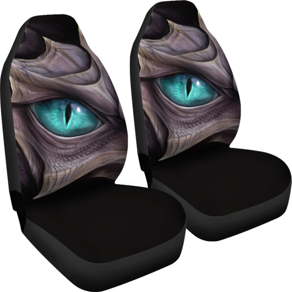 Mystic Blue Dragon Eye Custom Car Accessories Car Seat Covers