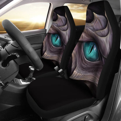 Mystic Blue Dragon Eye Custom Car Accessories Car Seat Covers