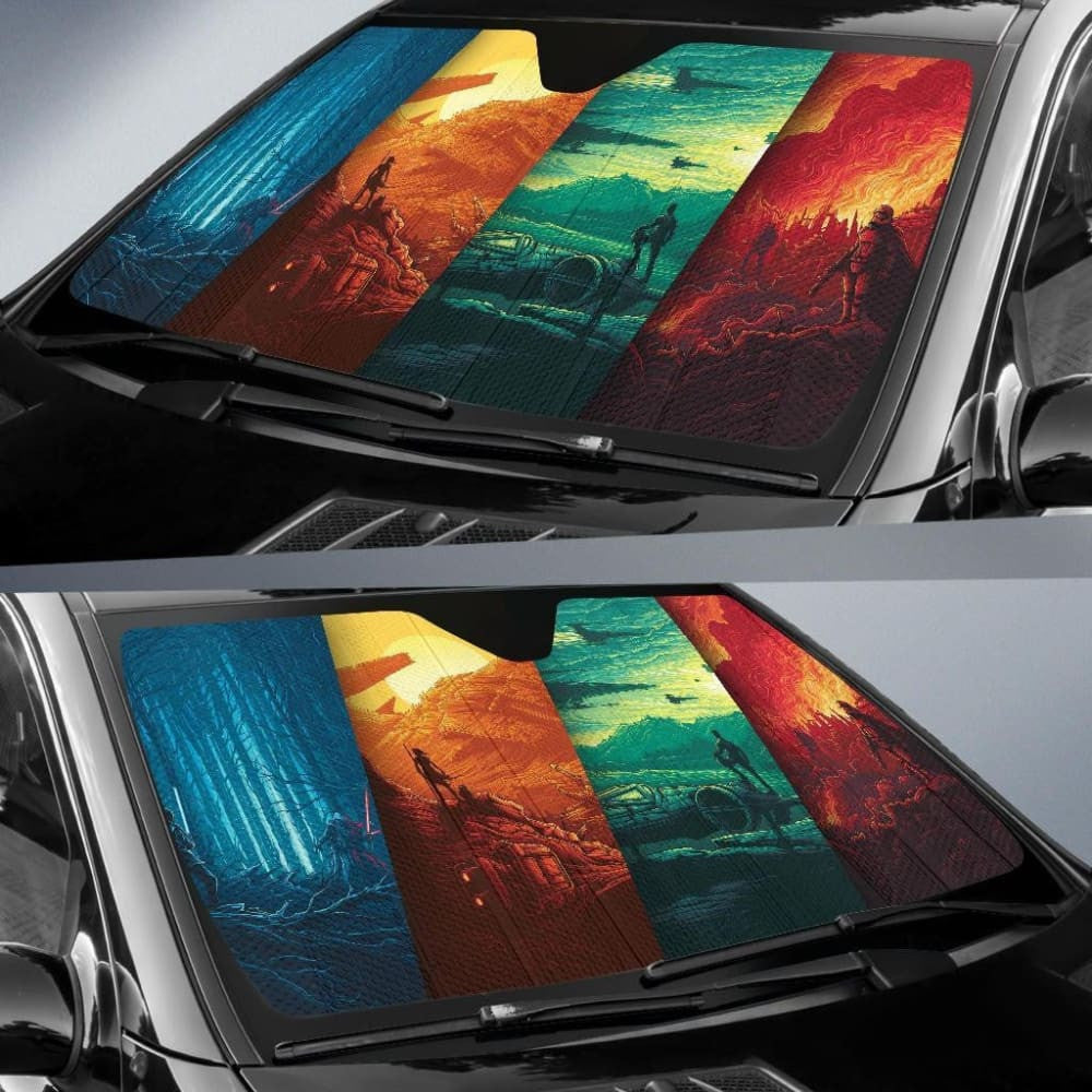 Star Wars Art Auto Sun Shades