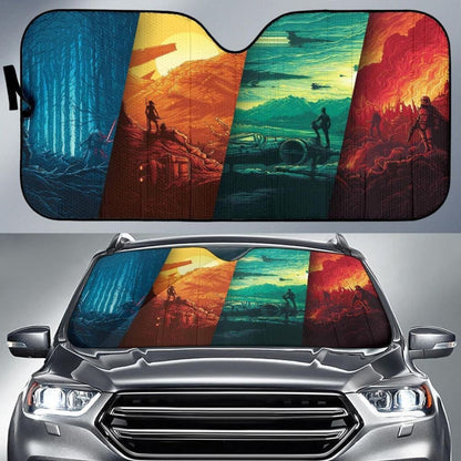 Star Wars Art Auto Sun Shades