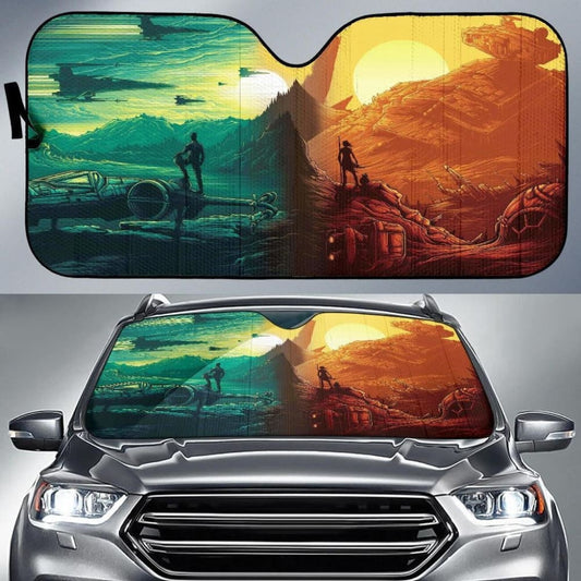 Star Wars The Force Awakening Car Sun Shades